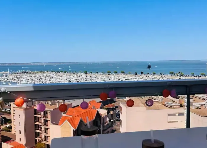Lägenhet Esperanza Vue Bassin & Port Piscine Parking Prive Terrasse *