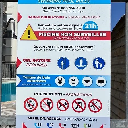 Apartmán Esperanza Vue Bassin & Port Piscine Parking Prive Terrasse *