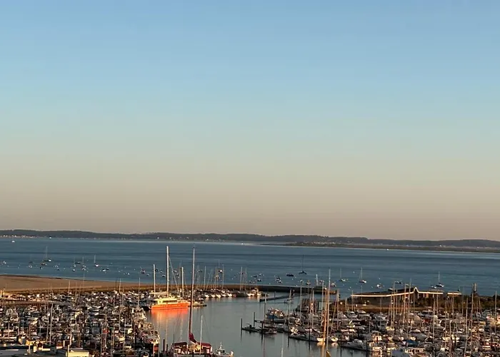 Esperanza Vue Bassin&Port Piscine Parking privé Terrasse * Arcachon